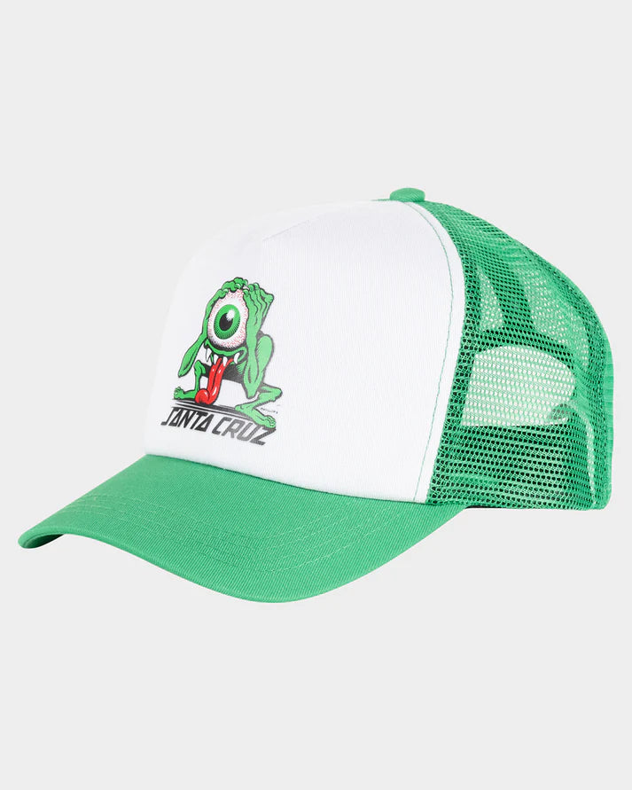 Santa Cruz Eyegore Strip Boys Trucker Cap