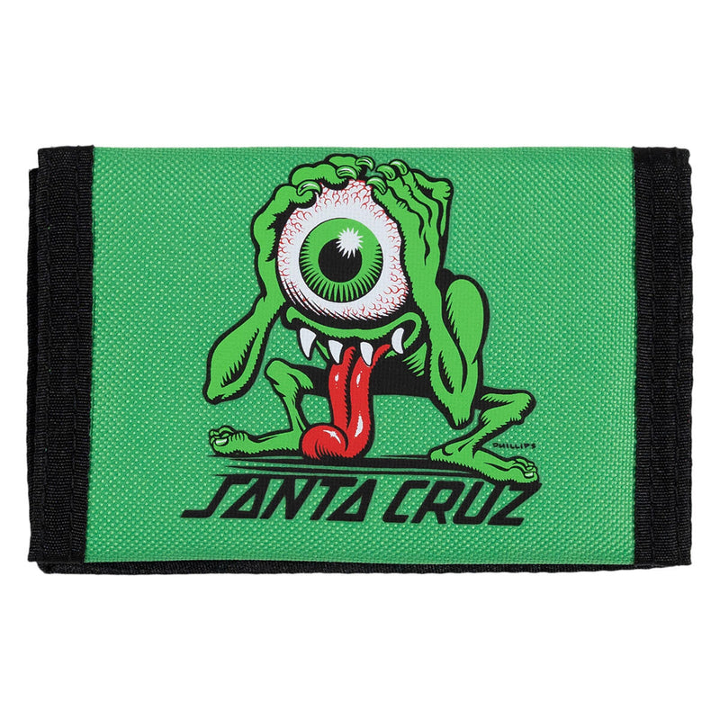 Santa Cruz Eyegore Strip Velcro Wallet