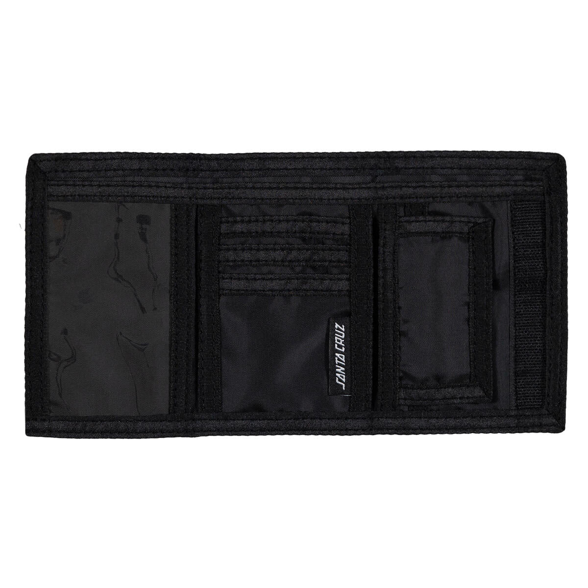 Santa Cruz Eyegore Strip Velcro Wallet