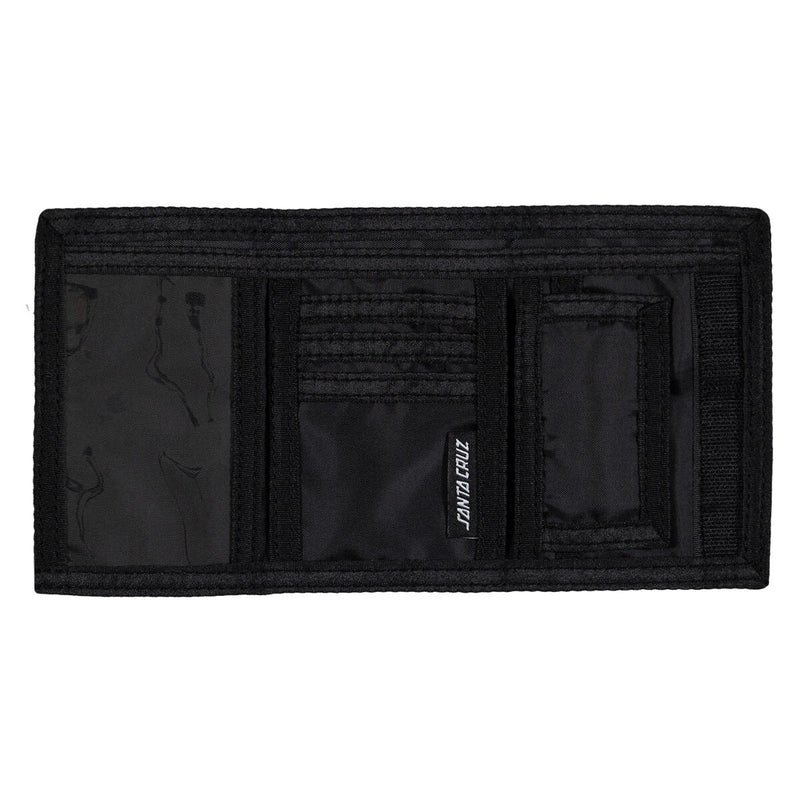 Santa Cruz Eyegore Strip Velcro Wallet