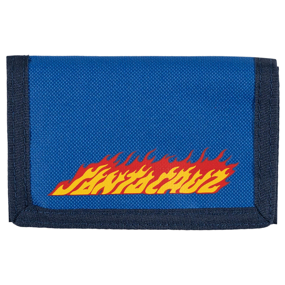 Santa Cruz Flame Ringed Dot Velcro Wallet