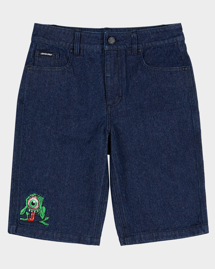 Santa Cruz Eyegore Boys Jean Short