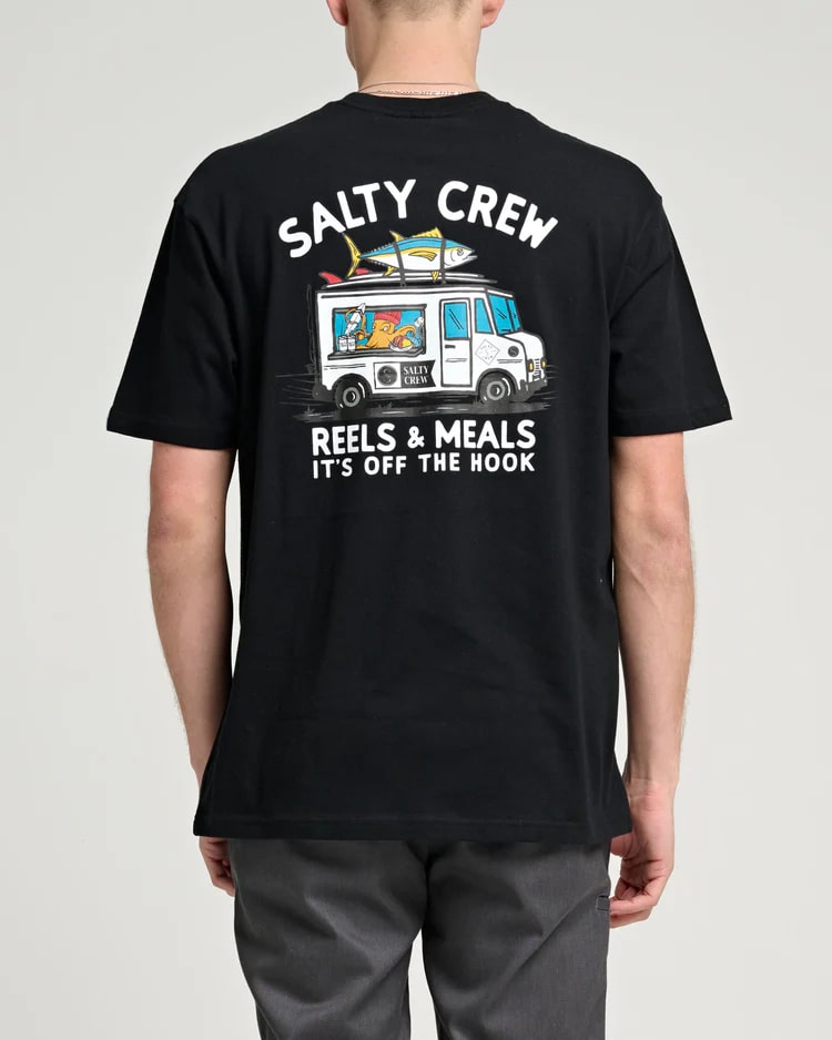 Salty Crew Reels & Meals Tee
