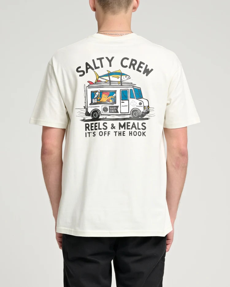 Salty Crew Reels & Meals Tee