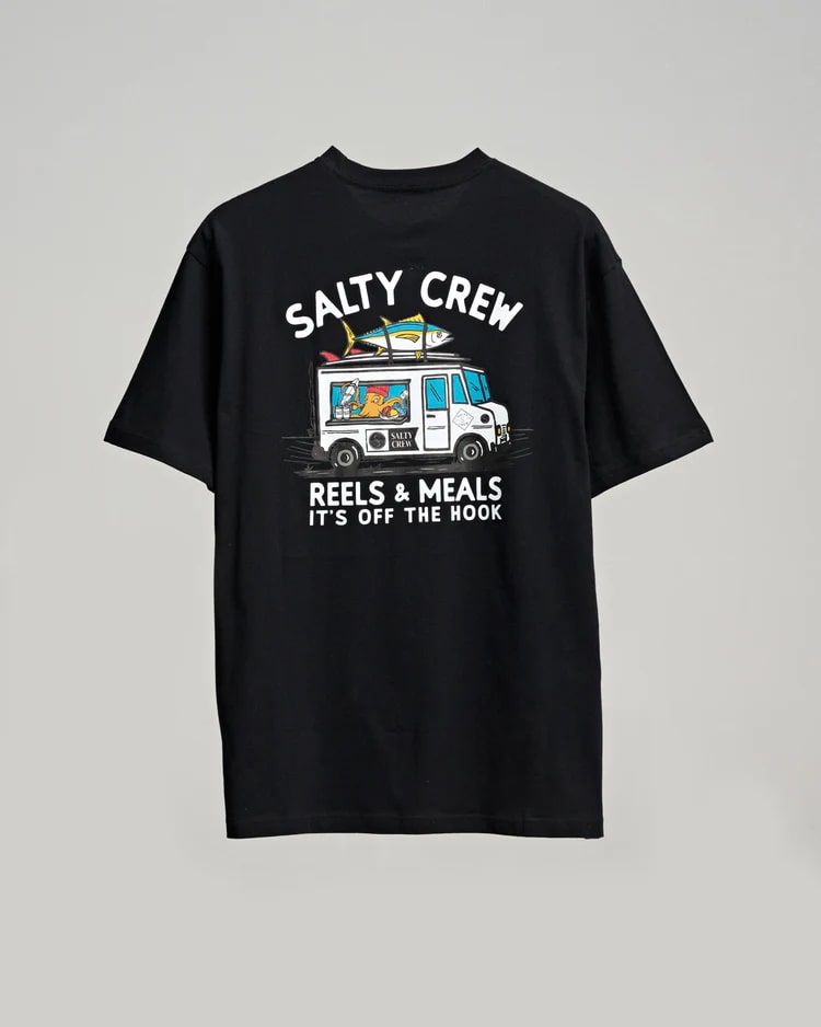 Salty Crew Reels & Meals Tee