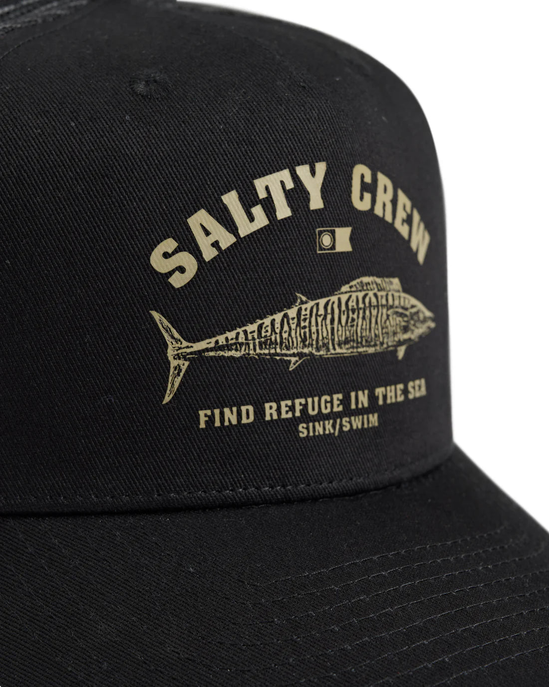 Salty Crew Wahoo Stamp 5 Panel Trucker