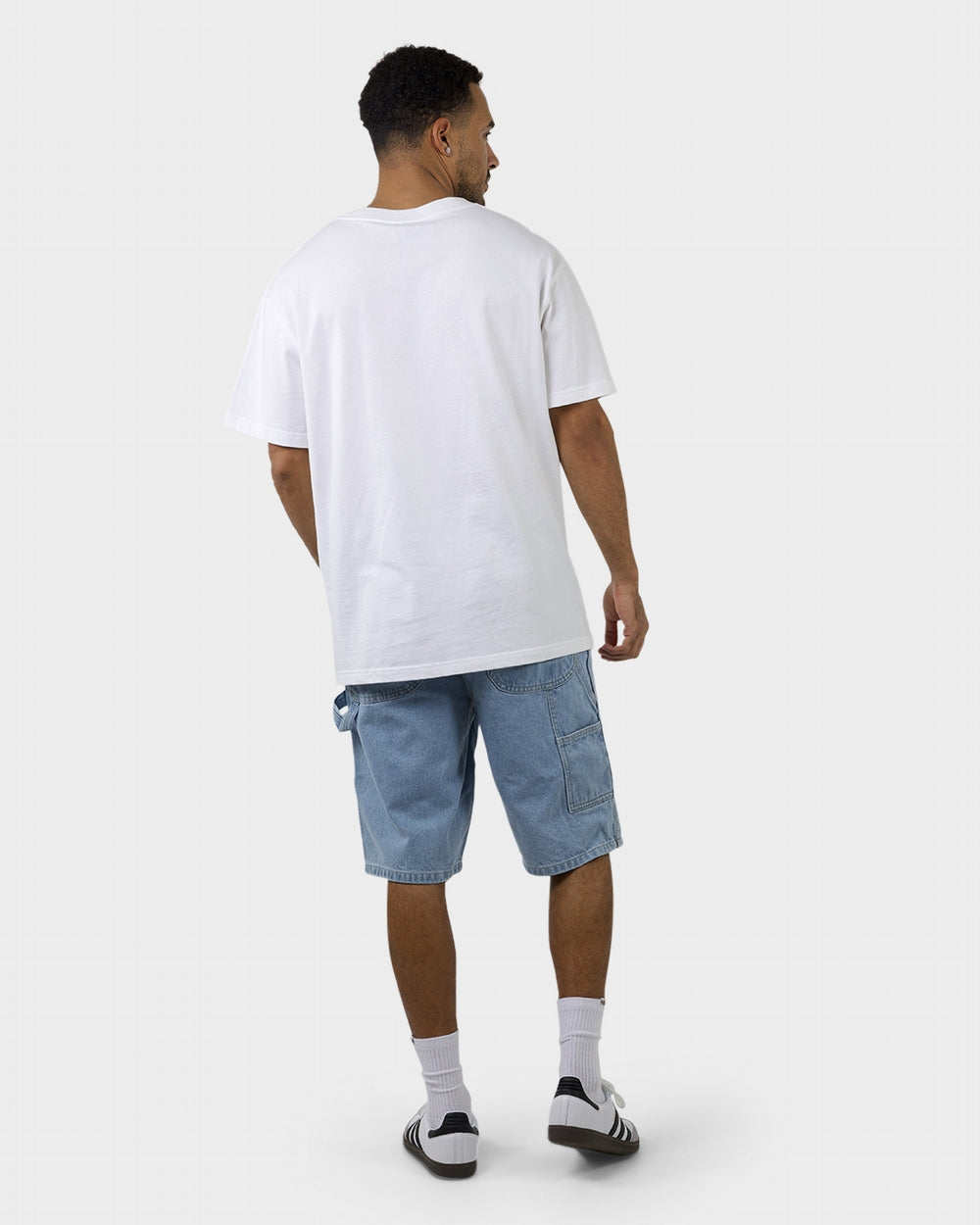 Dickies 11" Relaxed Fit Carpenter Denim Shorts - Light Indigo