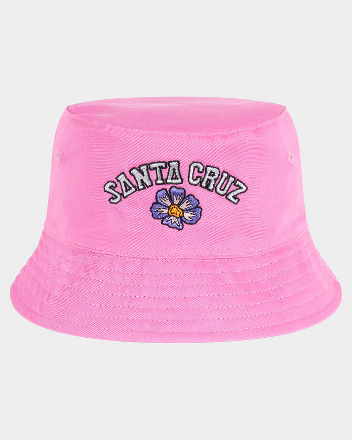 Santa Cruz Field Arch Repeat Girls Reversible Bucket Hat