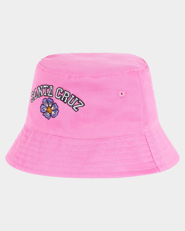 Santa Cruz Field Arch Repeat Girls Reversible Bucket Hat