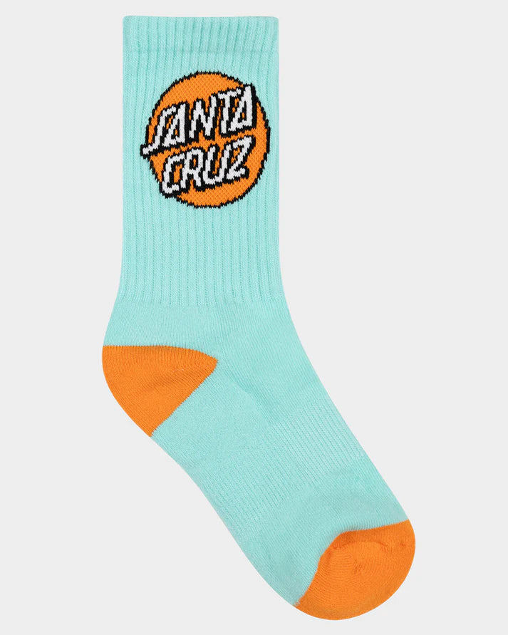 Santa Cruz Other Dot Girls Crew Socks 4 Pack