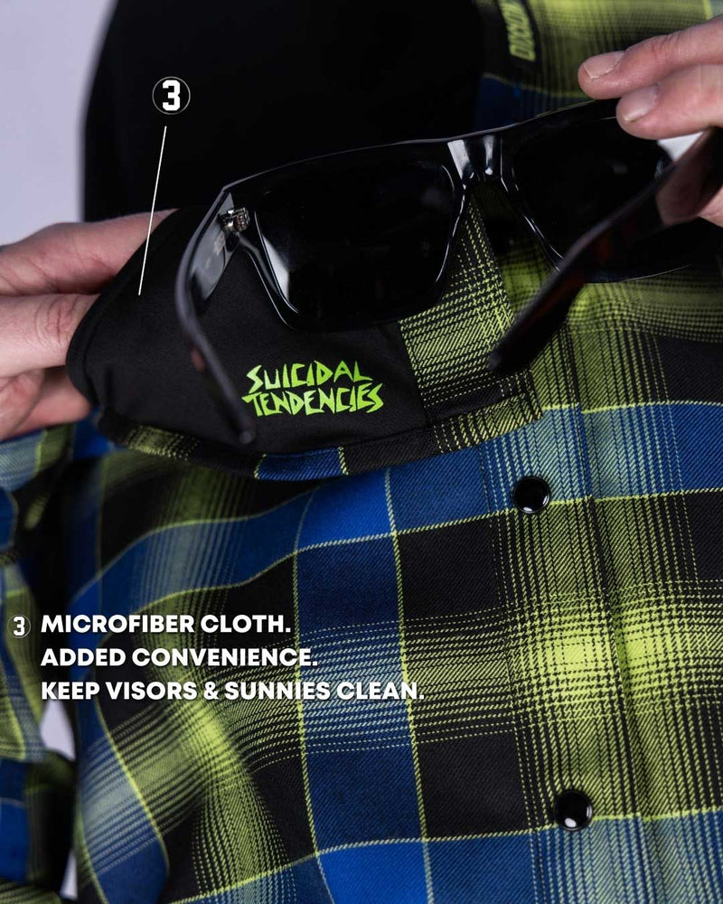Dixxon Suicidal Tendencies Adrenaline Addict Flannel