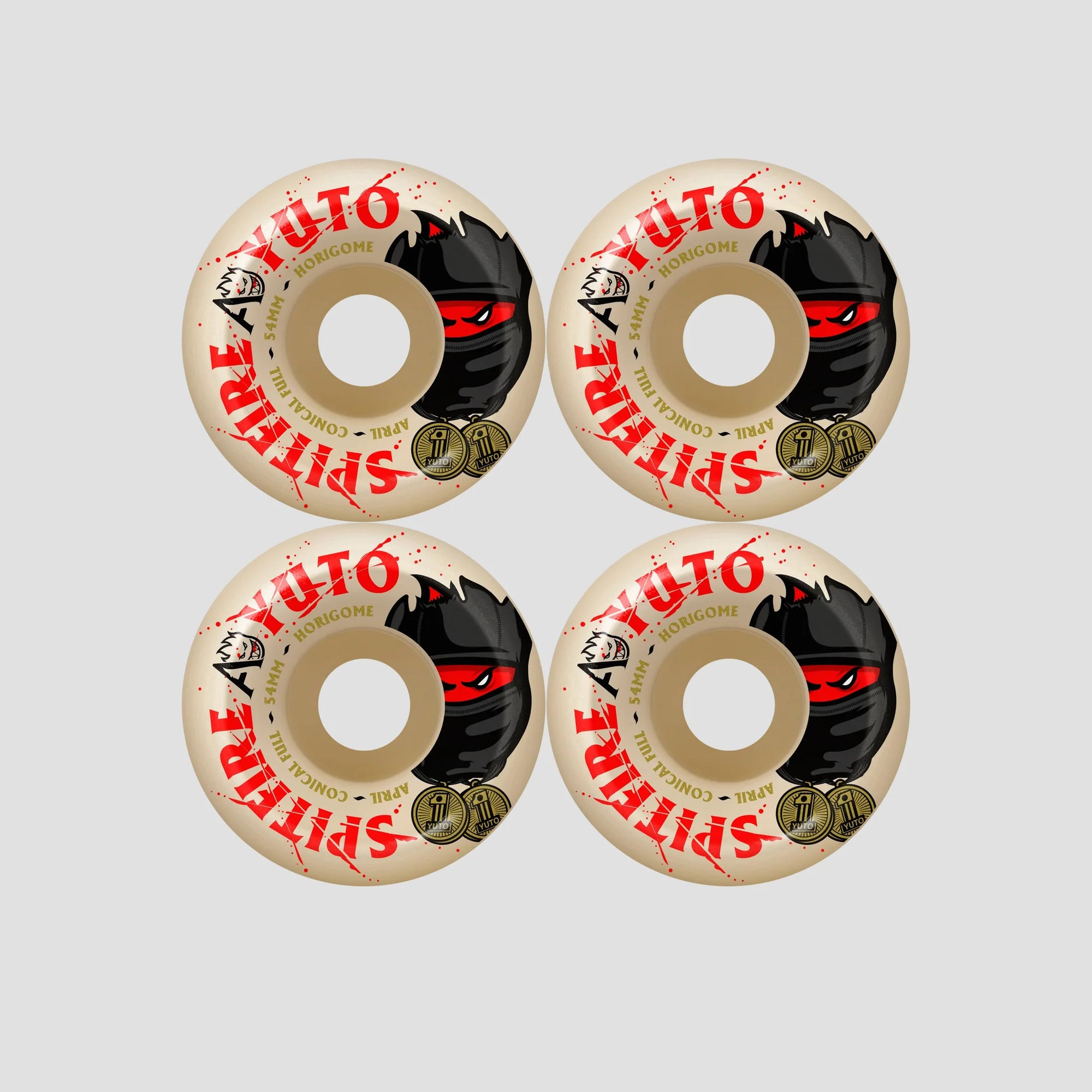 SPITFIRE WHEEL F499 SF X APRIL YUTO CONICAL FULL 54