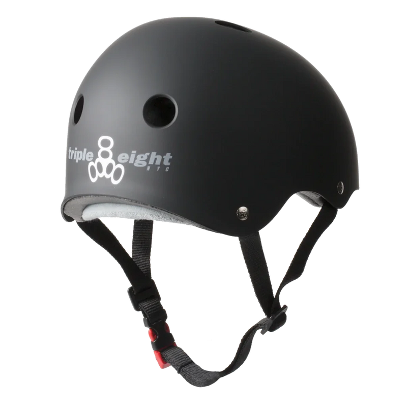 Triple 8 THE Certified Helmet SS - Matte Black