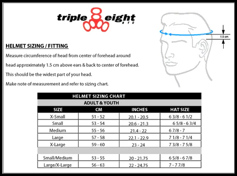 Triple 8 THE Certified Helmet SS - Matte Black