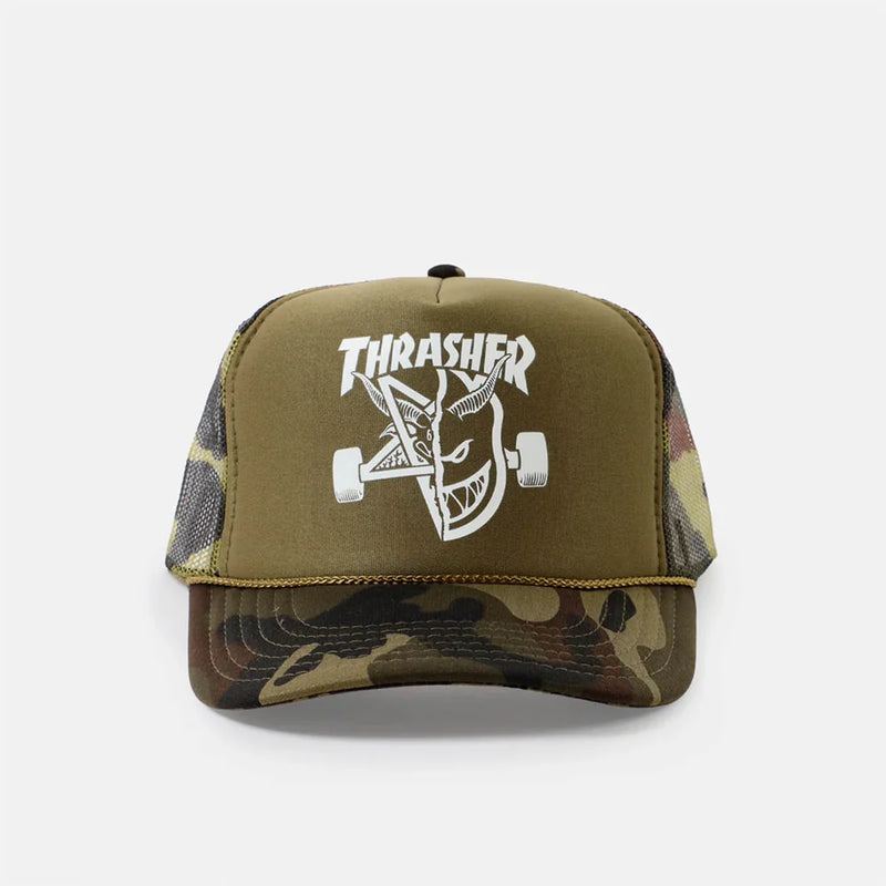 Thrasher X Spitfire Thrash & Burn Hat - Camo