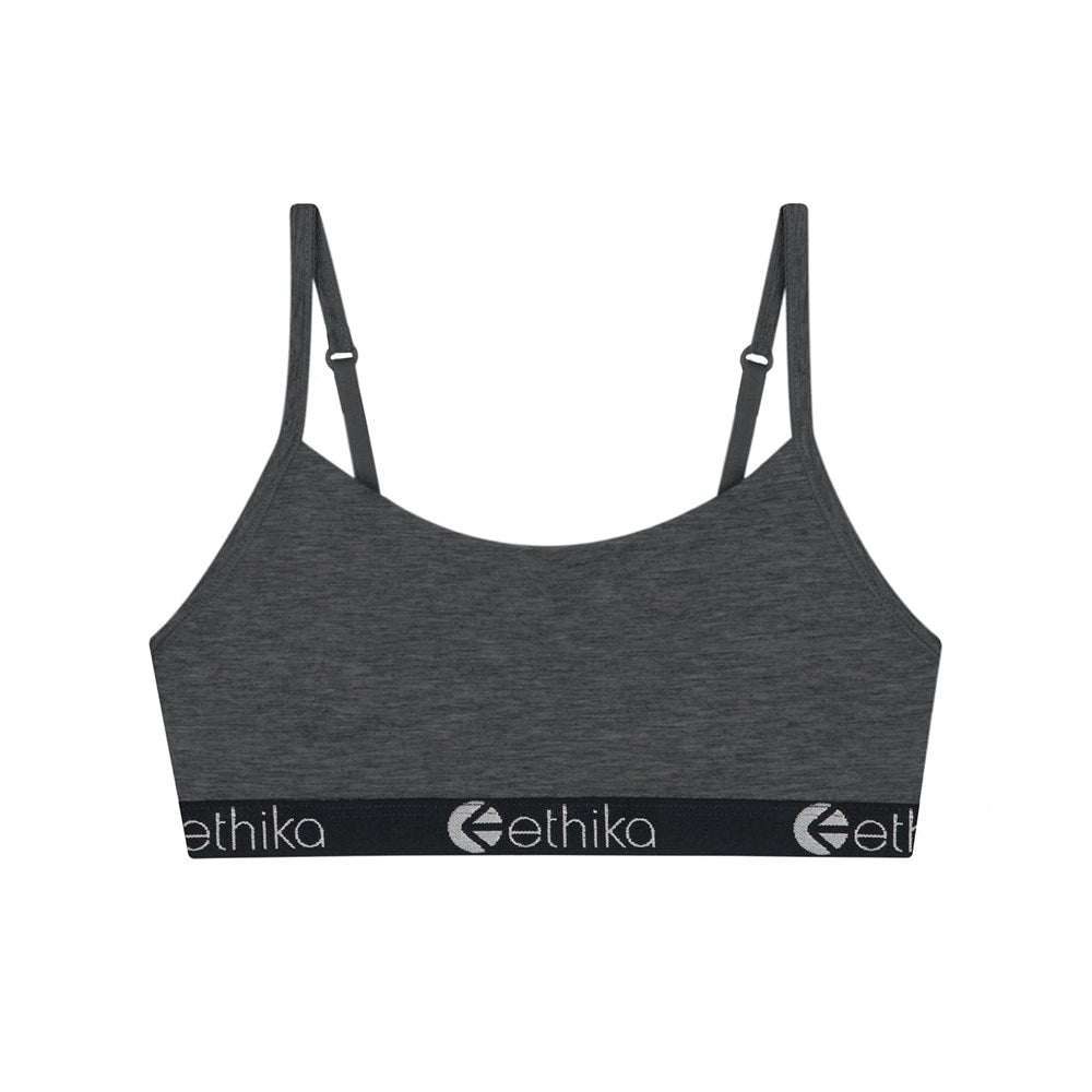 Ethika Girls  Dark Heather Pullover Bra