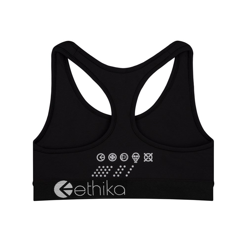 Ethika Girls SubZero Black Sports Bra