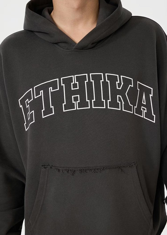 Ethika Unisex Comfort Alan Hoodie - Black