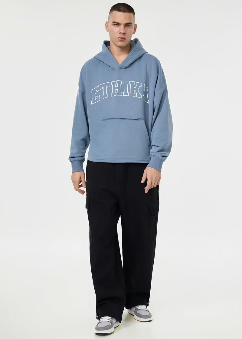 Ethika Unisex Comfort Bunny Hoodie - Blue