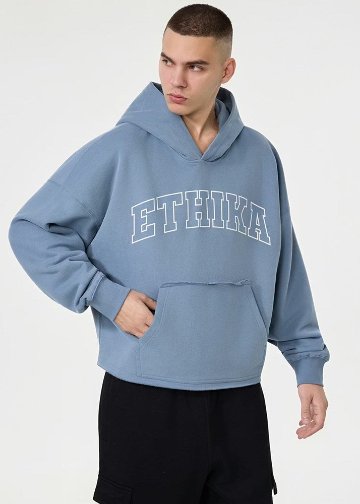 Ethika Unisex Comfort Bunny Hoodie - Blue