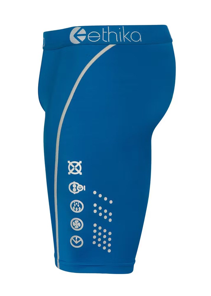 Ethika Mens SubZero Neon Blue Staple