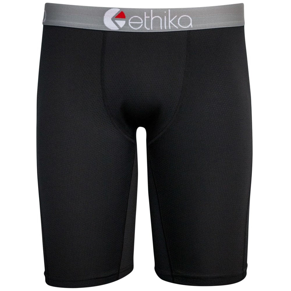 Ethika Mens Micromesh Black Staple