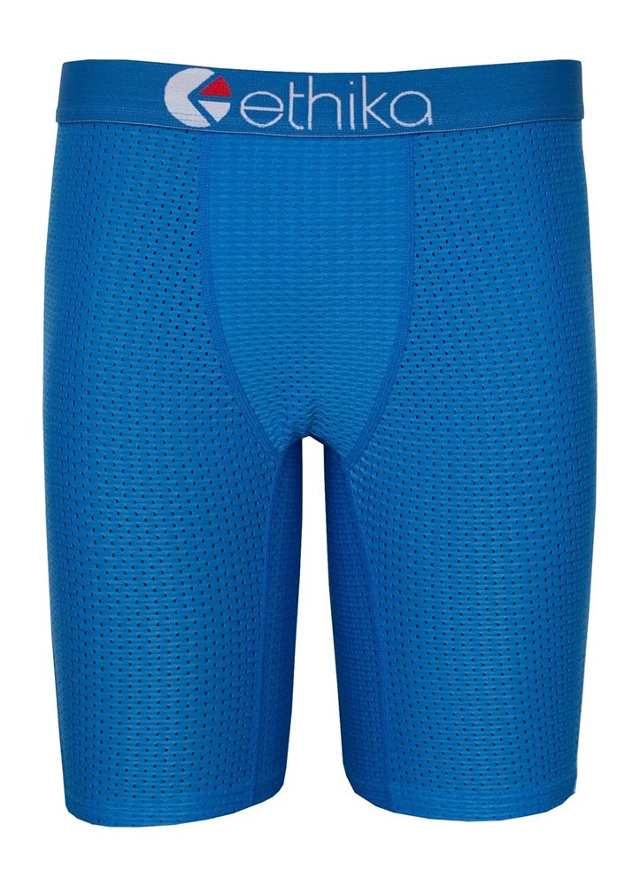 Ethika Mens Flow Blue Performance Staple