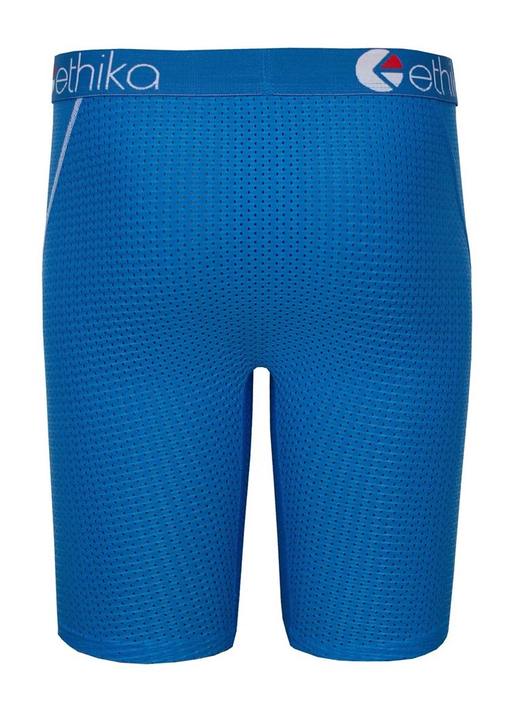 Ethika Mens Flow Blue Performance Staple