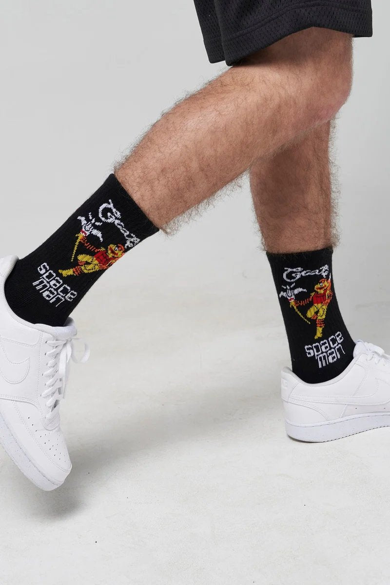 Crate Spaceman Socks 3 Pack