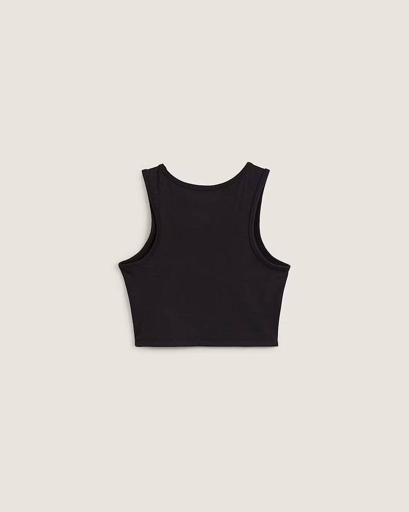 Vans Upworn Fitted Crop Tank - Black