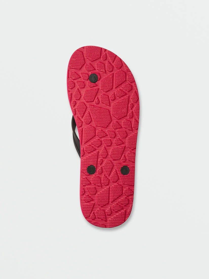 Volcom Mens Rocker 2 Sandals - Ribbon Red