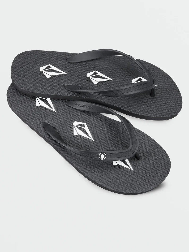 Volcom Mens Rocker 2 Sandals - Stoney Black
