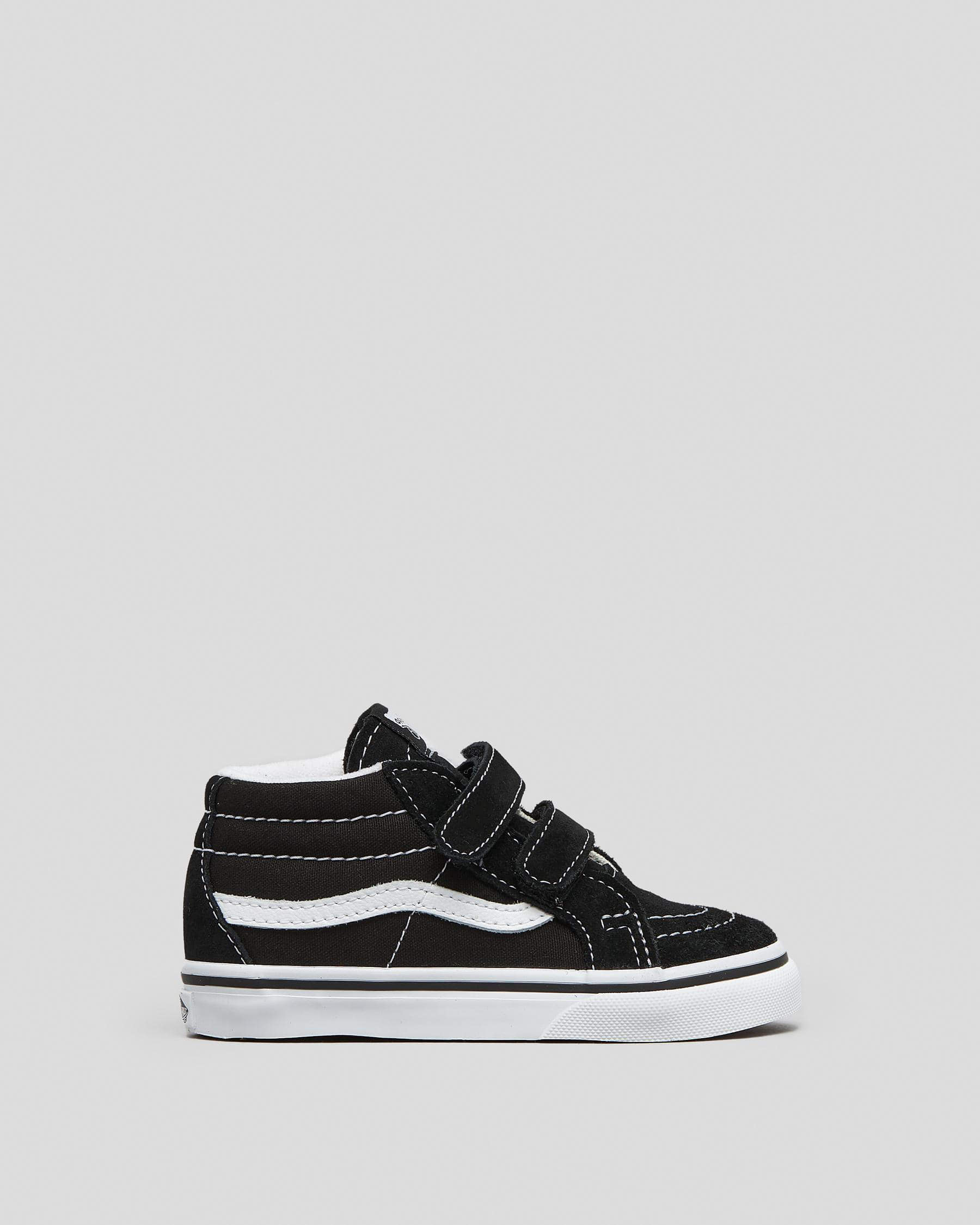 Vans Sk8-Mid V Toddlers Reissue - Black/True White