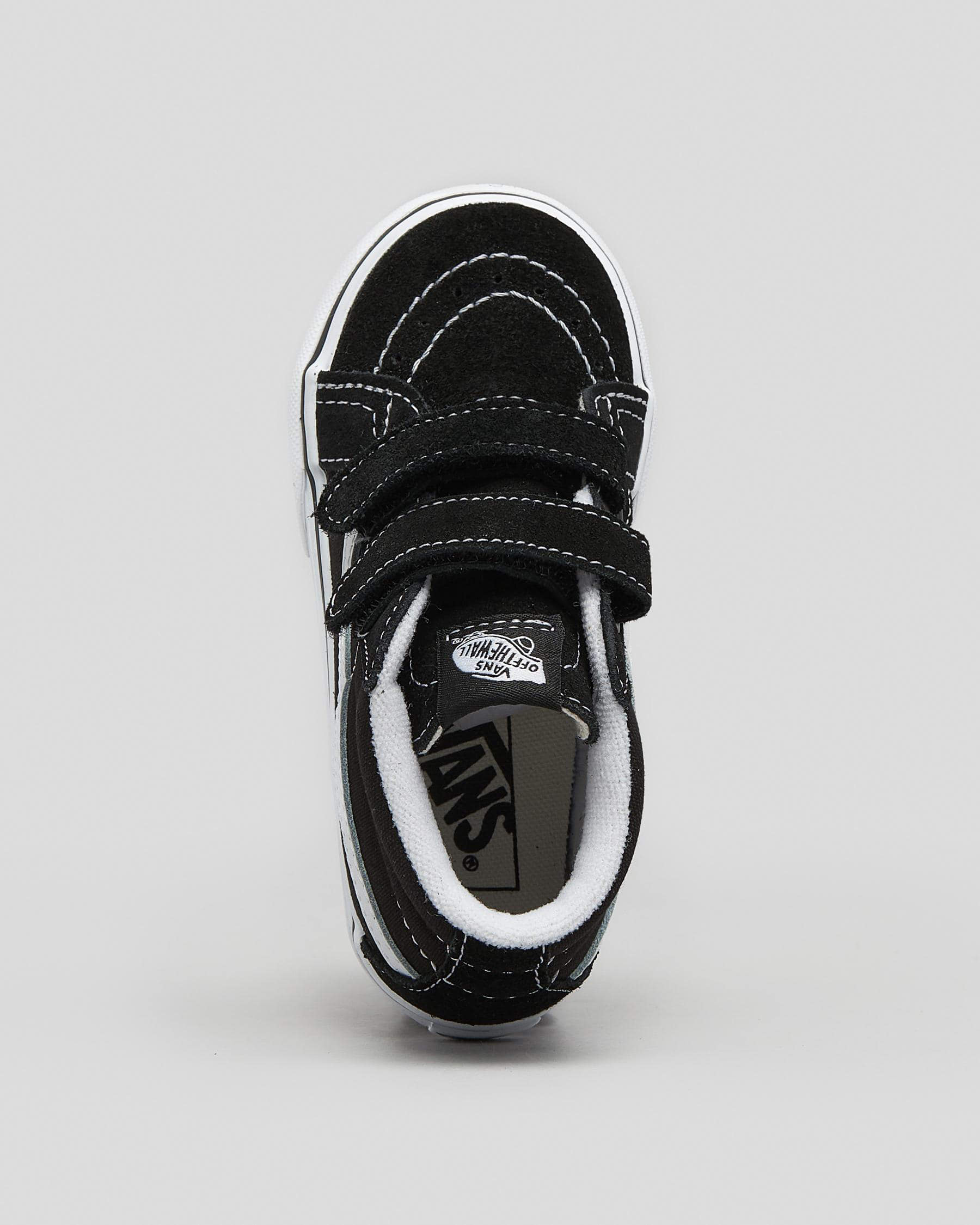 Vans Sk8-Mid V Toddlers Reissue - Black/True White