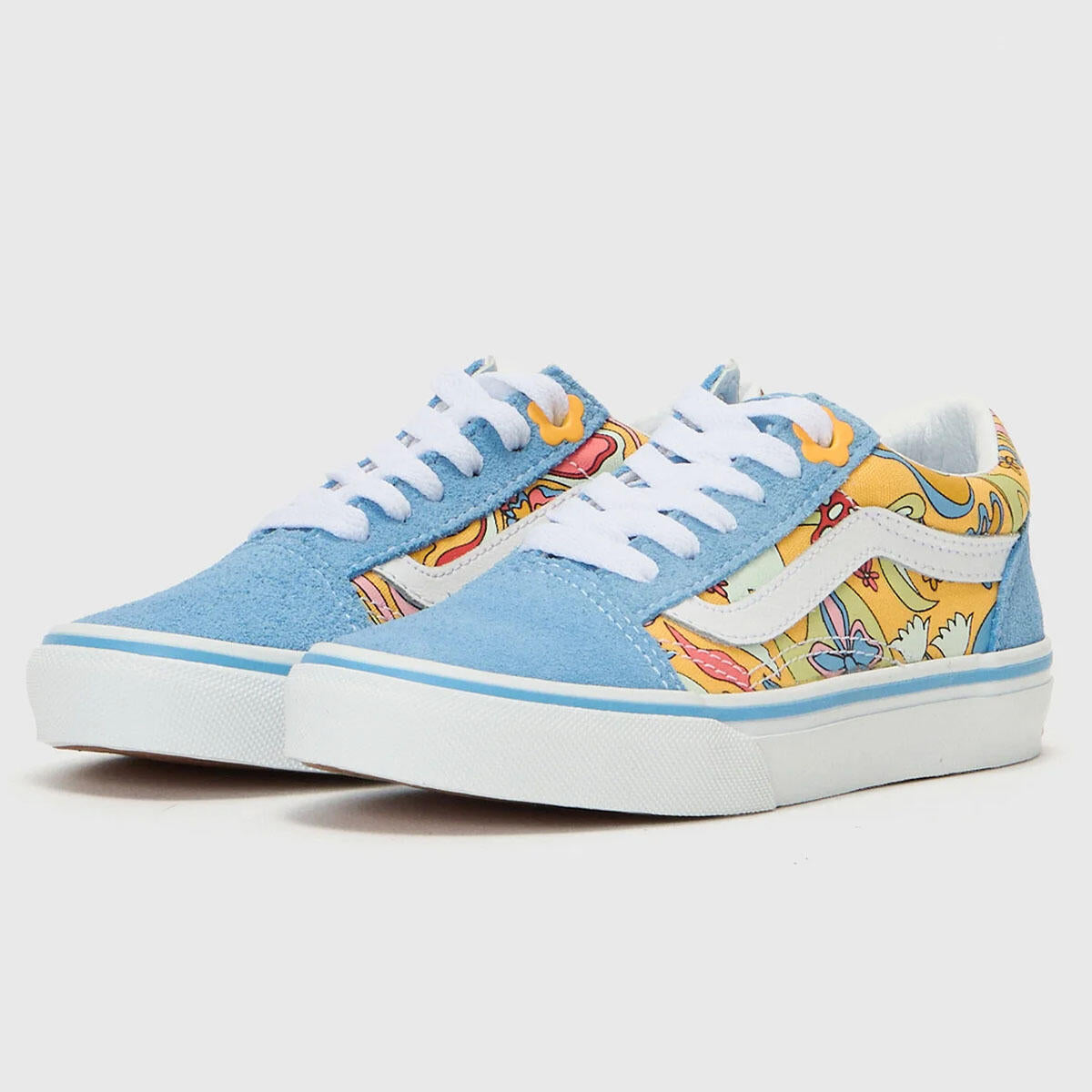 Vans Old Skool Kids Tropadelic - True White / Multi