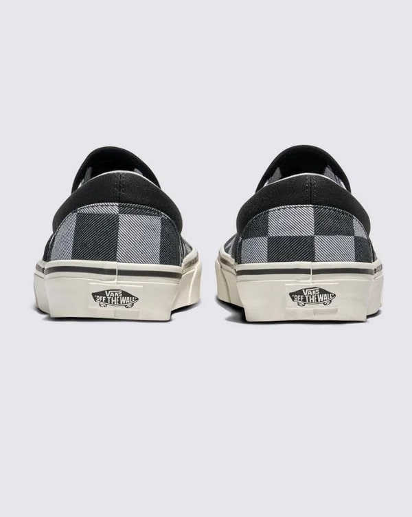 Vans Classic Slip-On Mono Checkerboard - Black