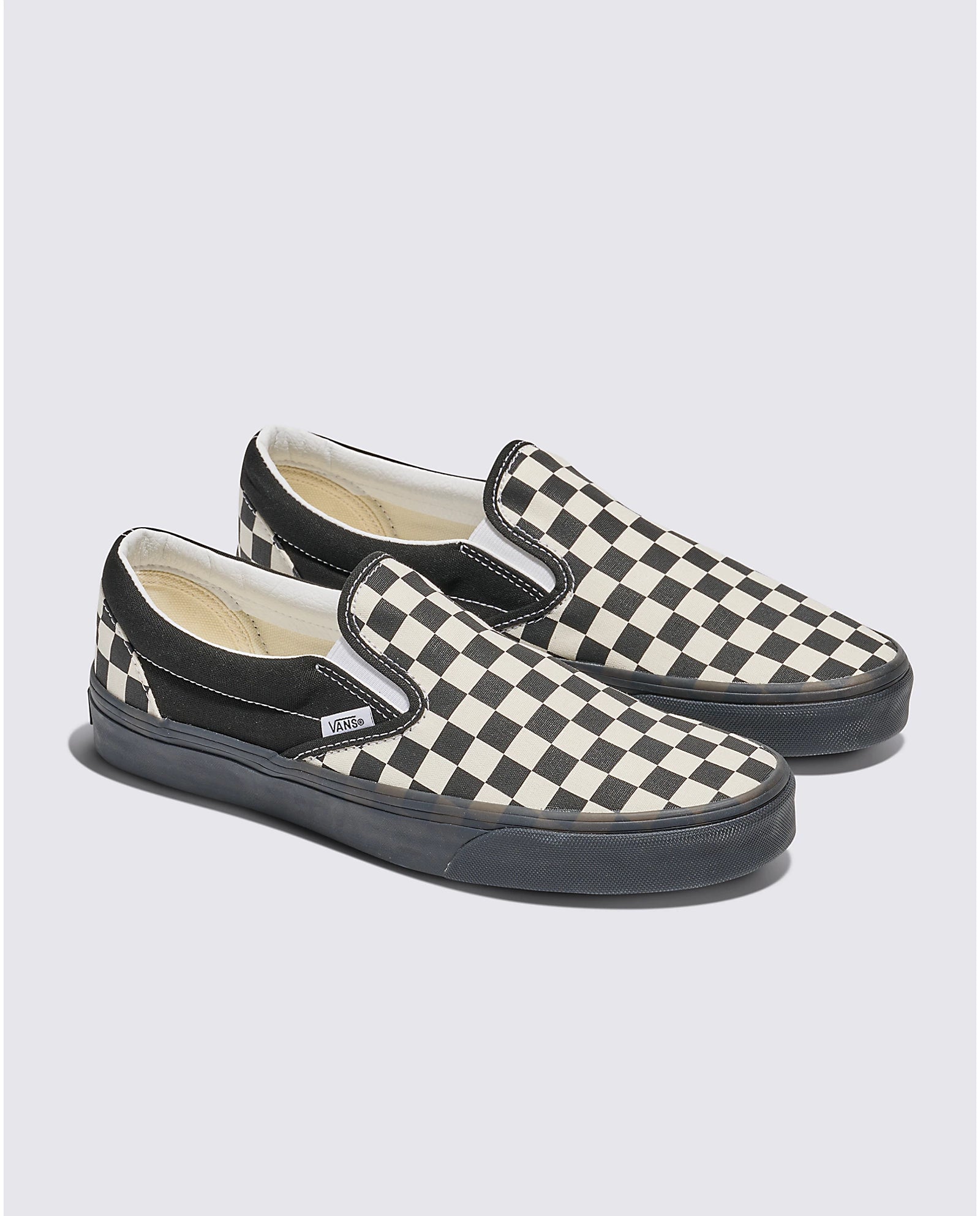 Vans Classic Slip-On Checkerboard - White/Black