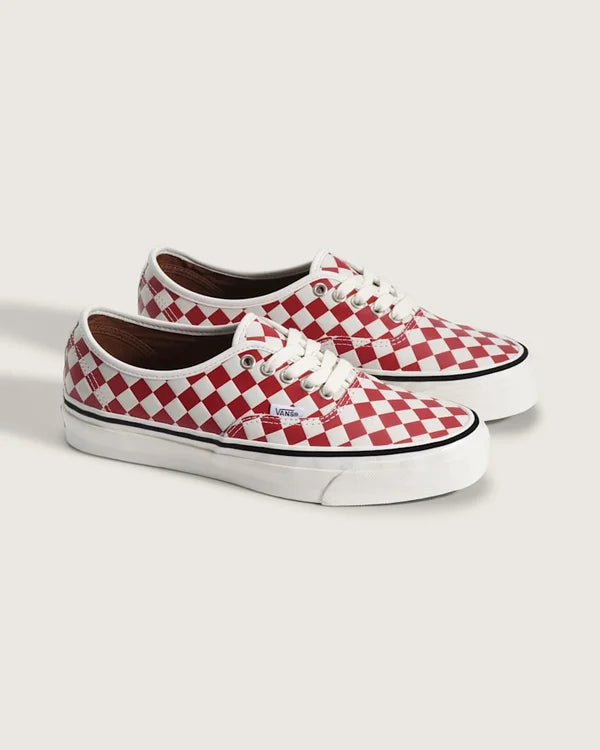 Vans LX Premium Authentic 44 - Diamond Check Red/Marshmallow