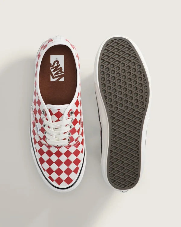 Vans LX Premium Authentic 44 - Diamond Check Red/Marshmallow