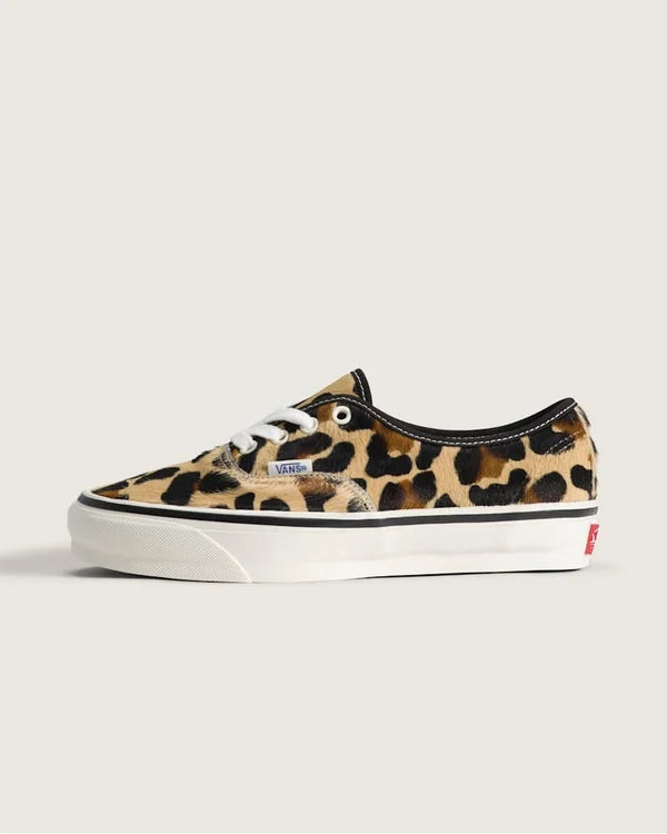 Vans LX Premium Authentic 44 - Pony Hair Marshmallow/Leopard