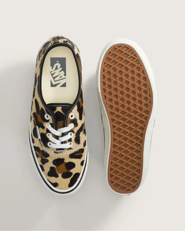Vans LX Premium Authentic 44 - Pony Hair Marshmallow/Leopard