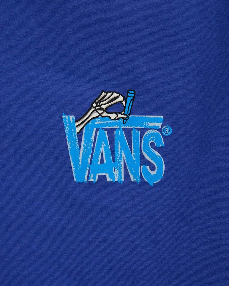Vans Lil Reggie Mischief Boys Tee - Royal Cobalt