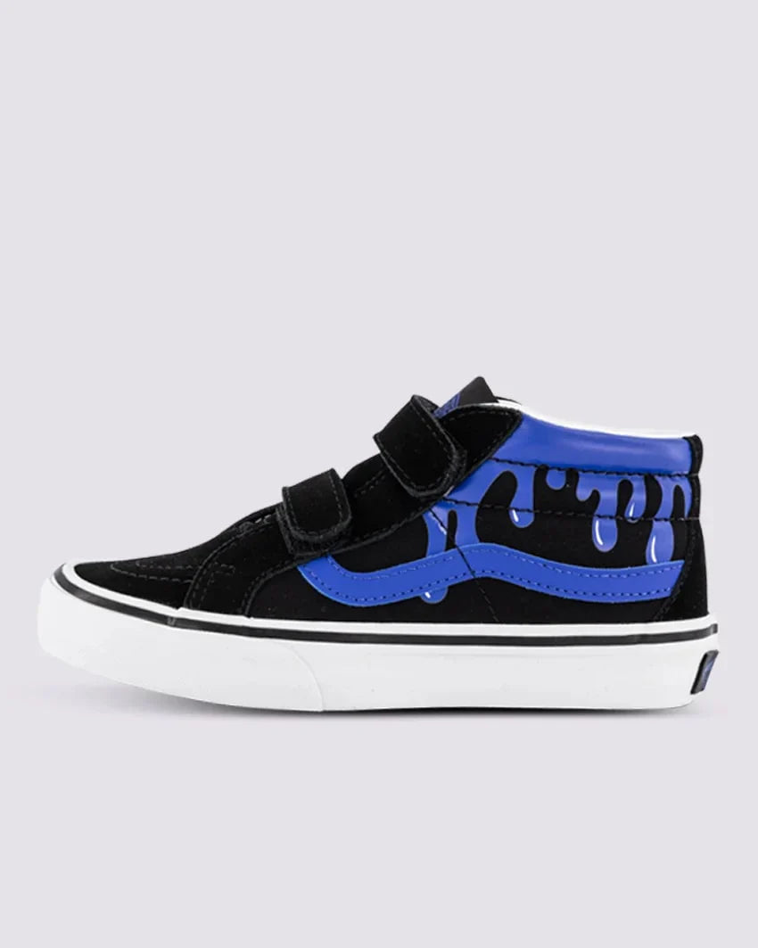 Vans Sk8-Mid Reissue Kids V Glow Slime - Black / Blue