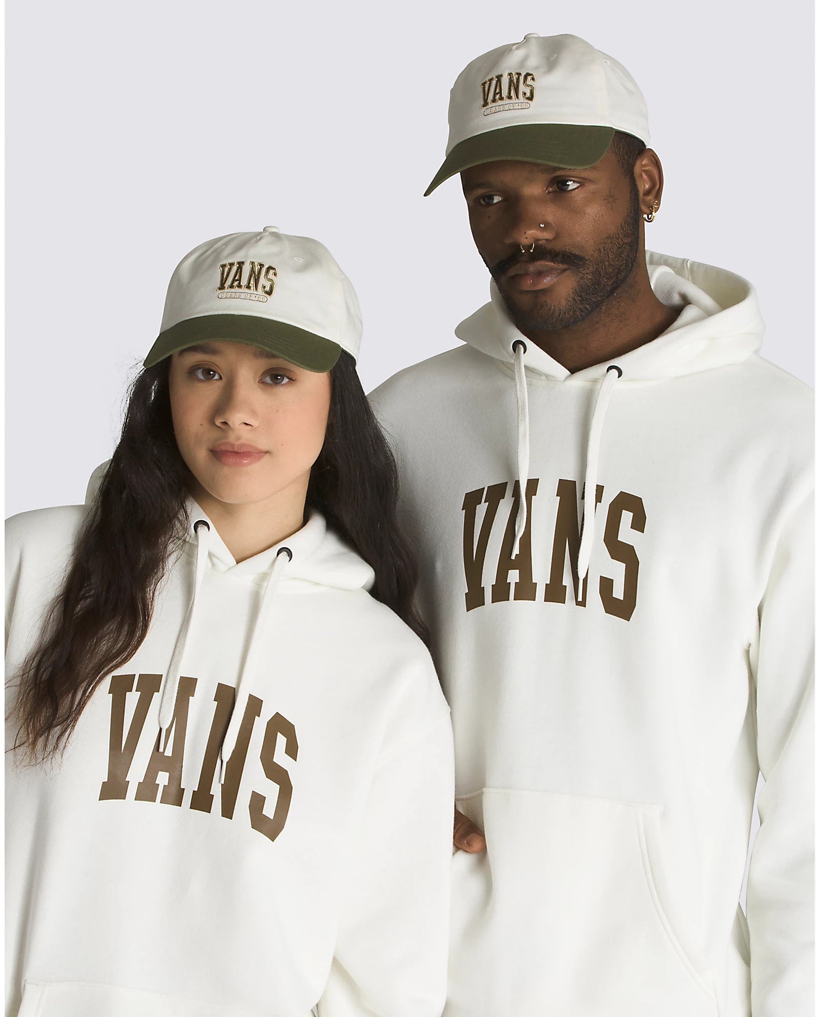 Vans The Campus Cap Marshmallow / Dark Green