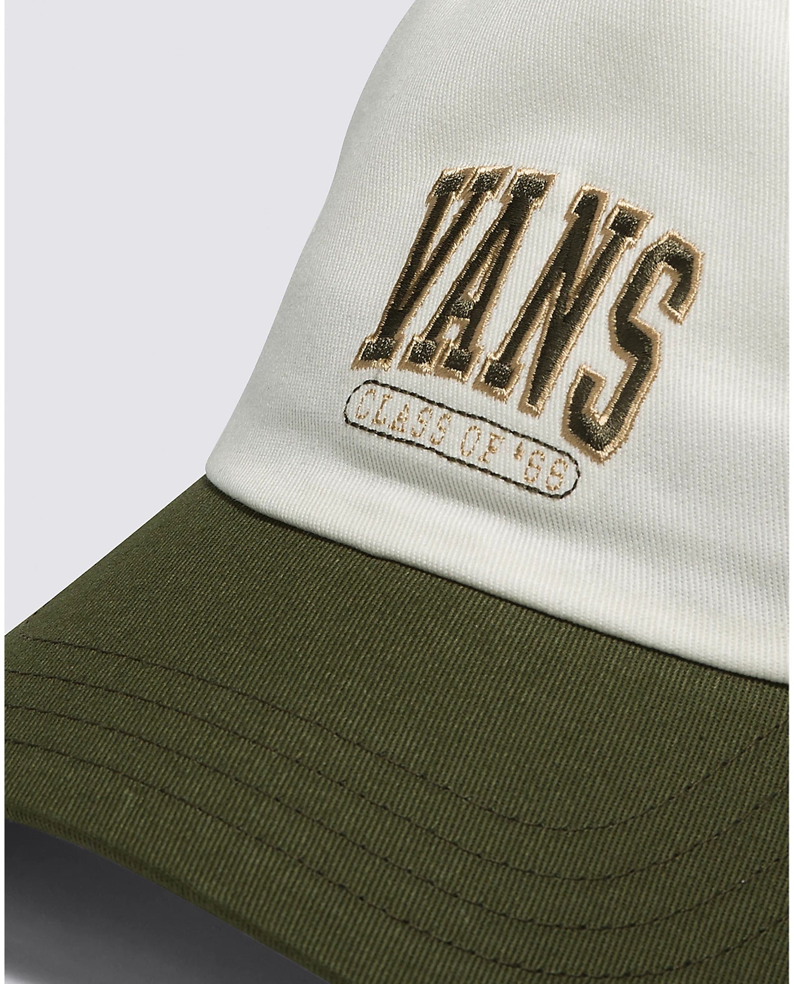 Vans The Campus Cap Marshmallow / Dark Green