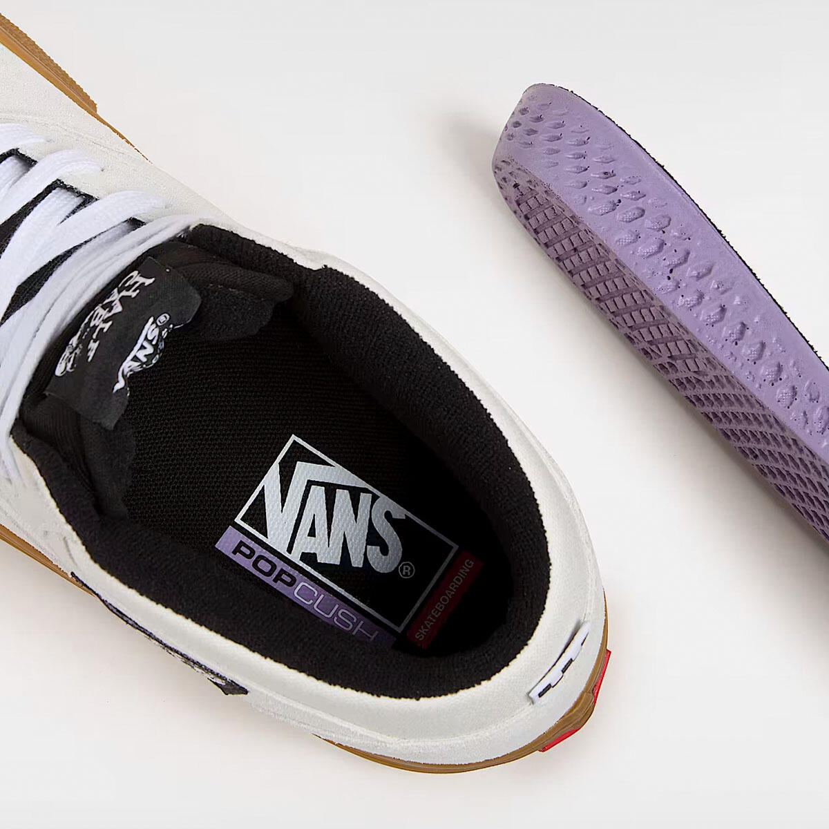 Vans Skate Half Cab - Antique White / Gum