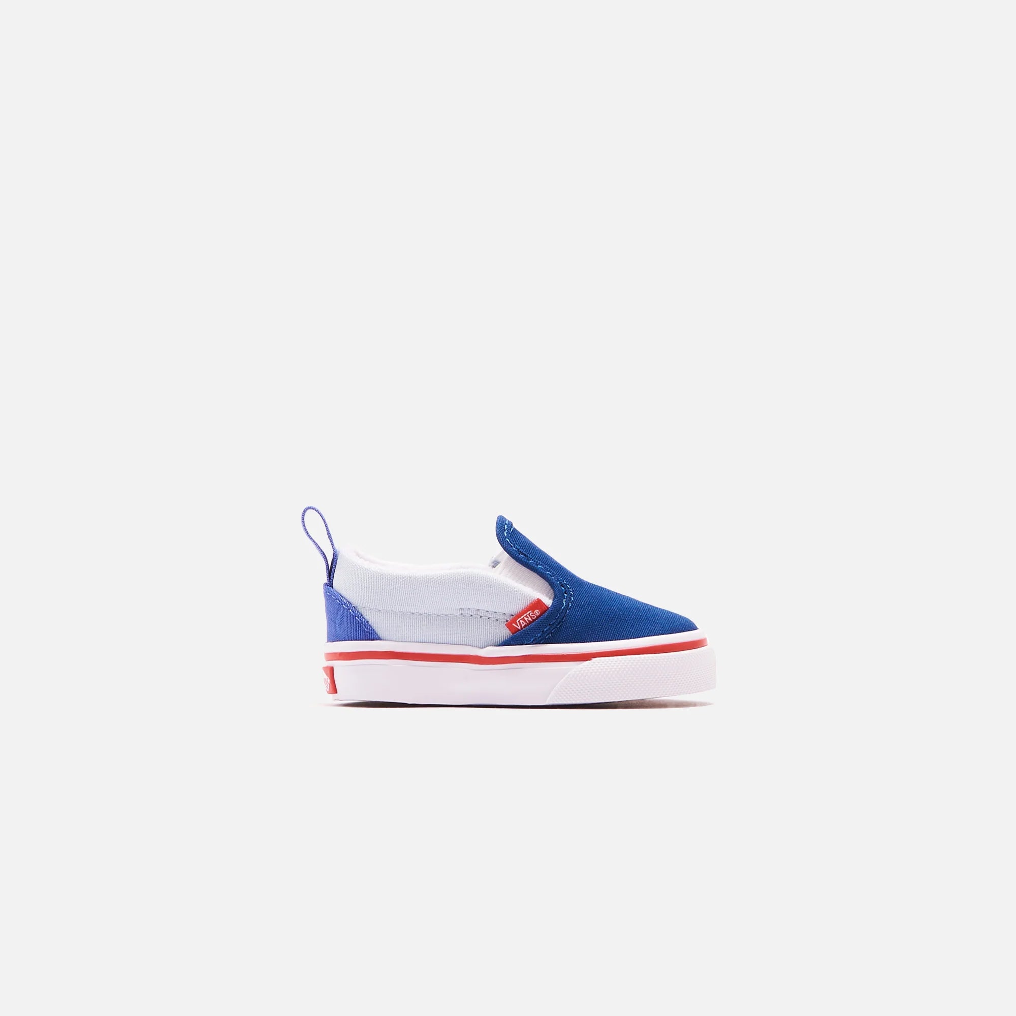 Vans Kids Slip On V - Blue / Red