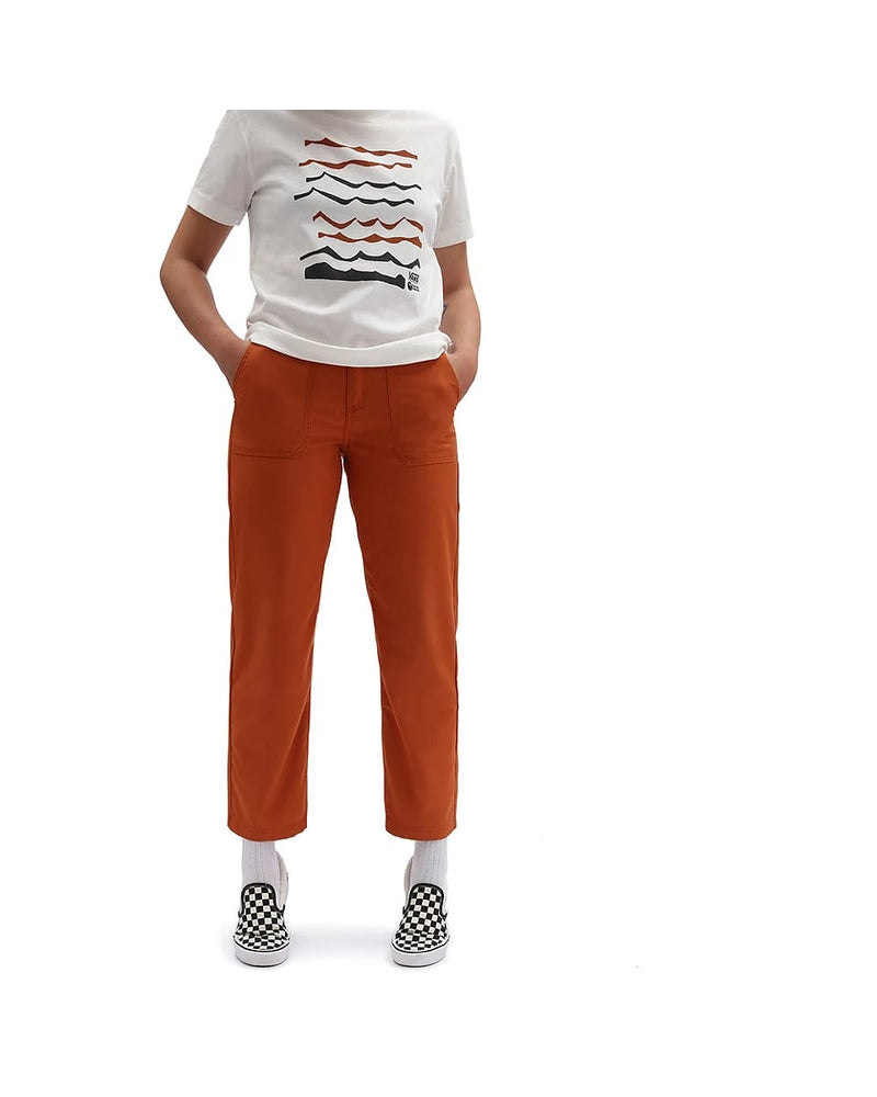 Vans Textured Waves Pant - Bombay Brown