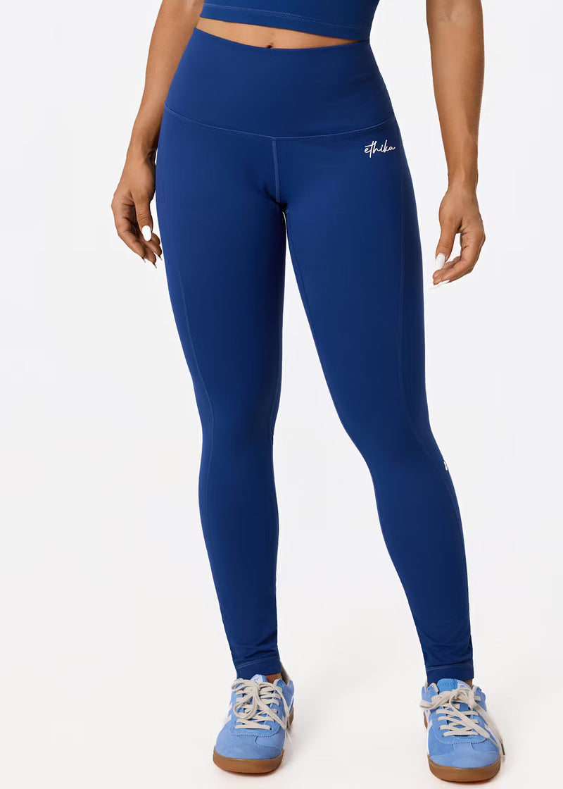 Ethika Womens Bolt Royal High Waisted Tights 28"