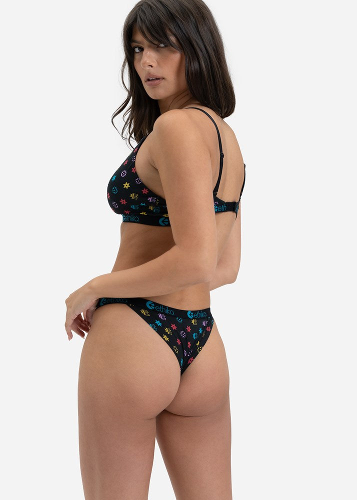 Ethika Womens Vividmark Brazilian Cheeky